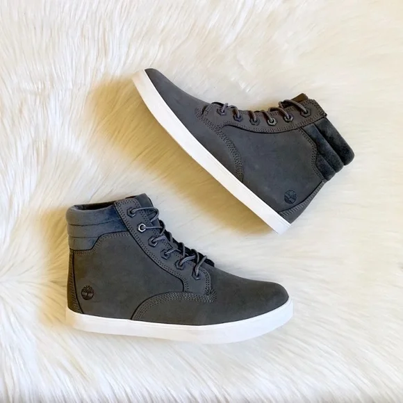 Timberland Medium Grey Dausette Sneaker Boots - Picture 5 of 7
